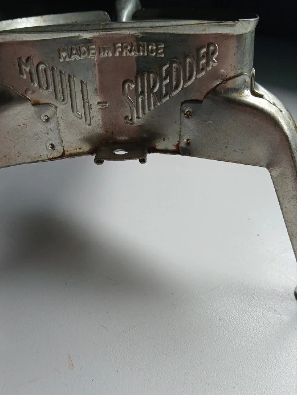 Vintage Mouli Shredder- Made In France--no Cutter Plate